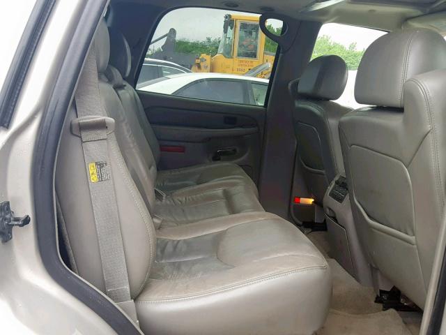 1GKEK63U94J117033 - 2004 GMC YUKON DENA SILVER photo 6