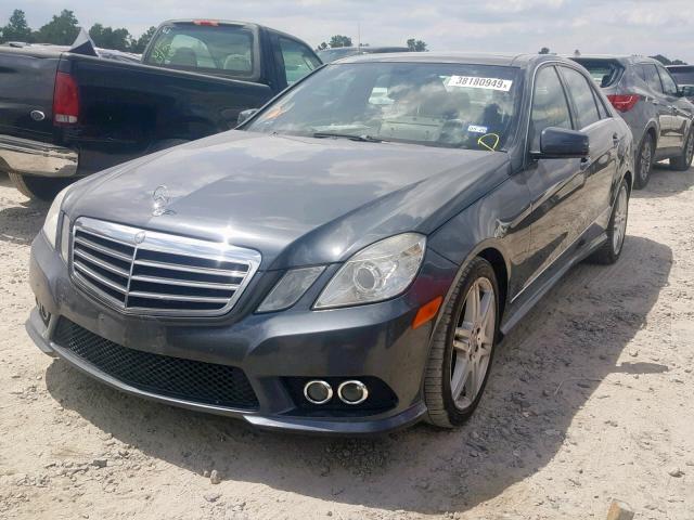 WDDHF5GB1AA028171 - 2010 MERCEDES-BENZ E 350 GRAY photo 2