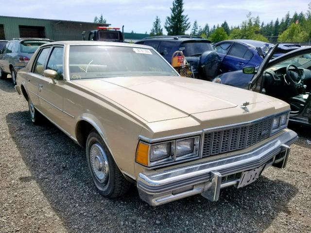 1N69G9C128971 - 1979 CHEVROLET CAPRICE BEIGE photo 1