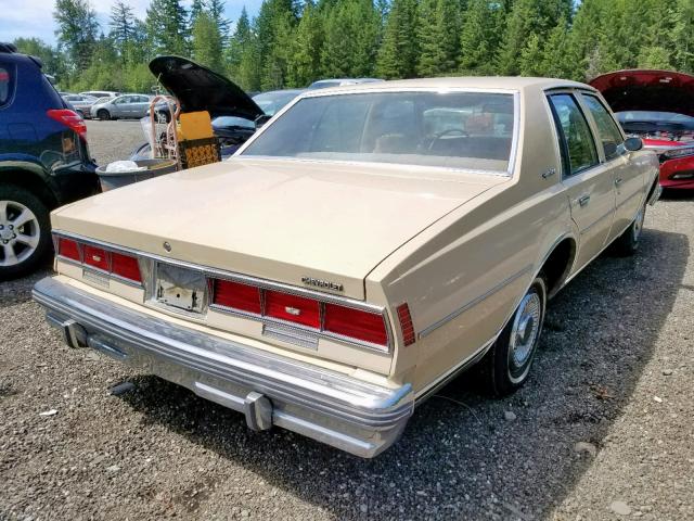 1N69G9C128971 - 1979 CHEVROLET CAPRICE BEIGE photo 4