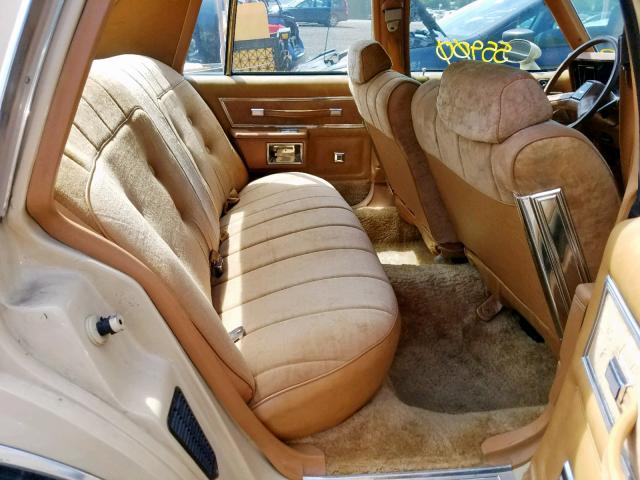 1N69G9C128971 - 1979 CHEVROLET CAPRICE BEIGE photo 6