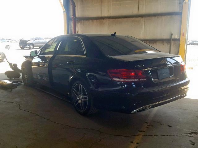 WDDHF5KBXGB282925 - 2016 MERCEDES-BENZ E 350 BLACK photo 3