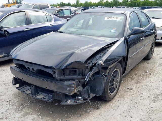 2G4WC582981291887 - 2008 BUICK LACROSSE C BLACK photo 2