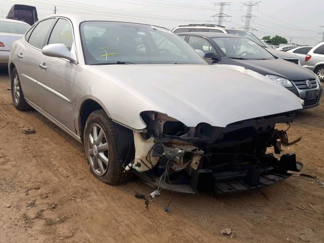 2G4WD582281165545 - 2008 BUICK LACROSSE C SILVER photo 1