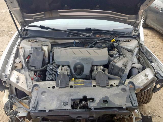2G4WD582281165545 - 2008 BUICK LACROSSE C SILVER photo 7