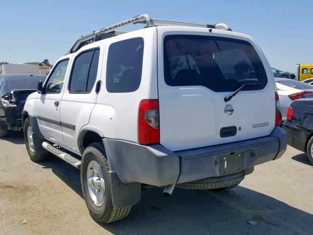 5N1ED28T83C679602 - 2003 NISSAN XTERRA XE WHITE photo 3