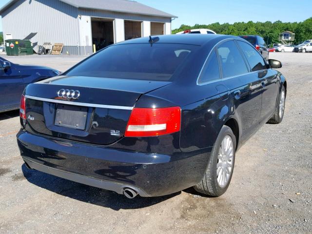 WAUDH74F76N096994 - 2006 AUDI A6 3.2 QUA BLACK photo 4