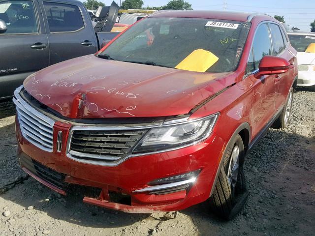 5LMCJ2D9XGUJ20575 - 2016 LINCOLN MKC SELECT RED photo 2