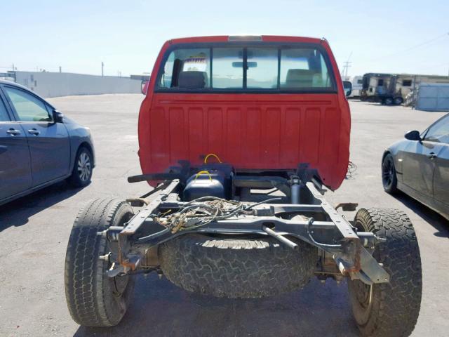 1B7KF26D8VJ533518 - 1997 DODGE RAM 2500 RED photo 6