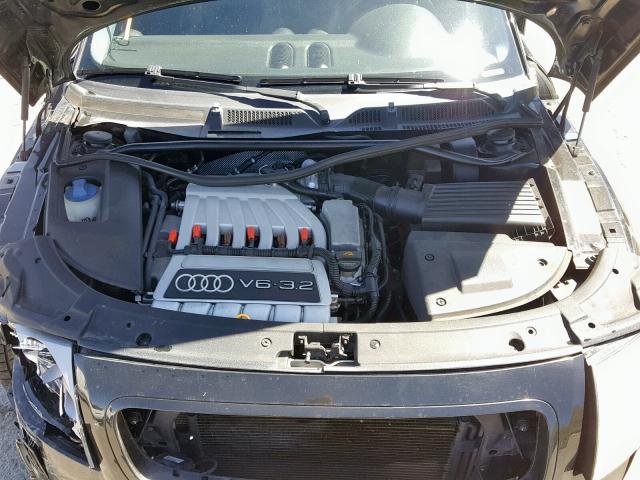 TRUWF28N051004139 - 2005 AUDI TT 3.2 QUA BLACK photo 7