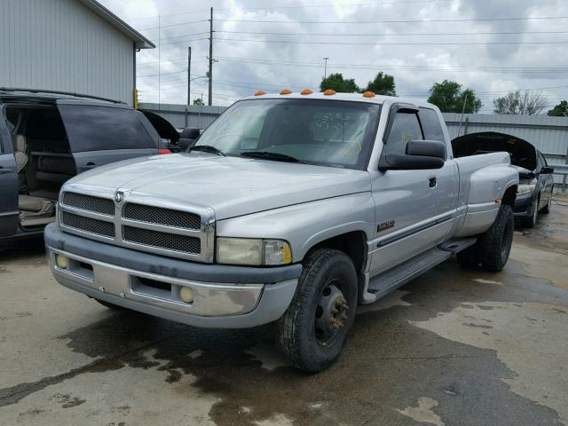 1B7MC33601J517188 - 2001 DODGE RAM 3500 SILVER photo 2