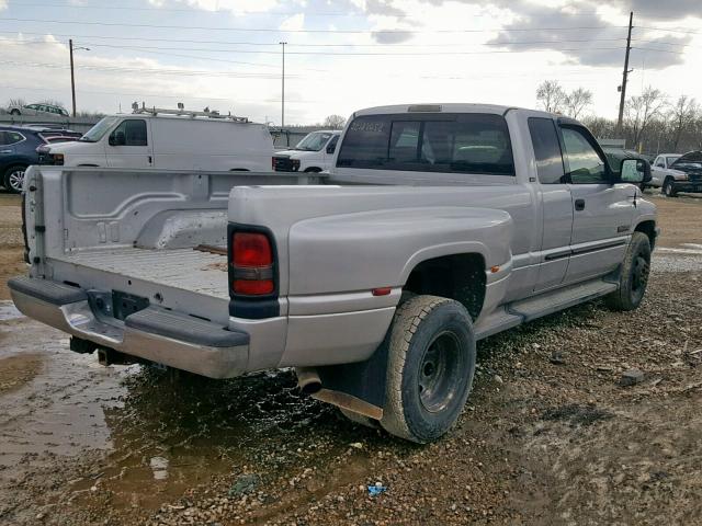 1B7MC33601J517188 - 2001 DODGE RAM 3500 SILVER photo 4