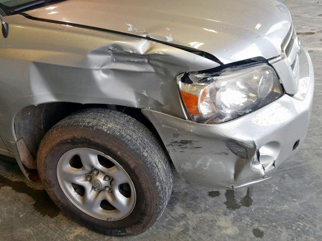 JTEGD21A570168227 - 2007 TOYOTA HIGHLANDER TAN photo 9