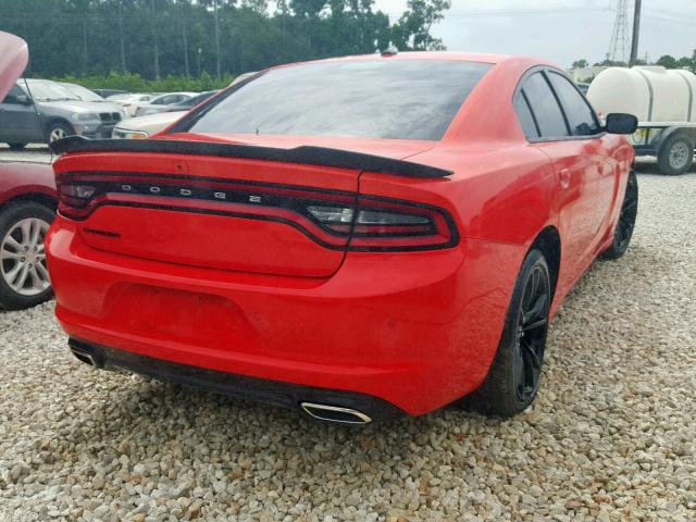 2C3CDXBG3JH336456 - 2018 DODGE CHARGER SX ORANGE photo 4