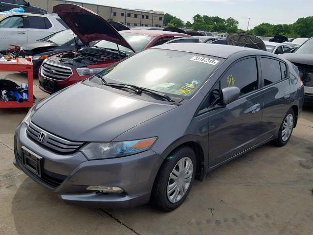 JHMZE2H56BS001678 - 2011 HONDA INSIGHT LX GRAY photo 2