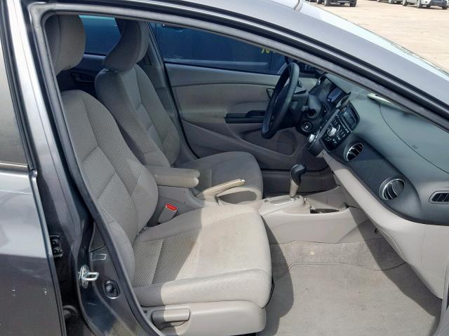 JHMZE2H56BS001678 - 2011 HONDA INSIGHT LX GRAY photo 5