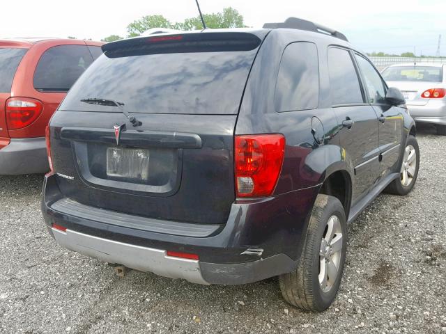 2CKDL33F586066257 - 2008 PONTIAC TORRENT BLACK photo 4