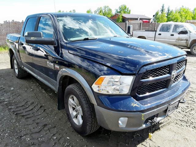 1C6RR7LT5DS624342 - 2013 RAM 1500 SLT BLUE photo 1