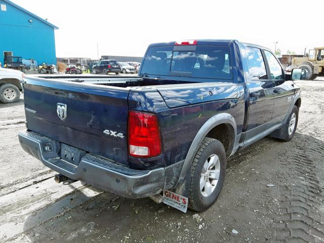 1C6RR7LT5DS624342 - 2013 RAM 1500 SLT BLUE photo 4