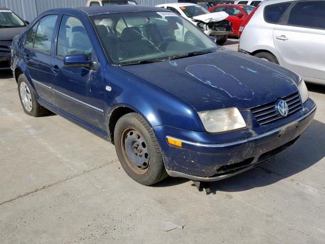 3VWRA69M44M095515 - 2004 VOLKSWAGEN JETTA GL BLUE photo 1