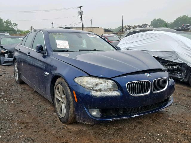 WBAXH5C53CDW10982 - 2012 BMW 528 XI BLUE photo 1