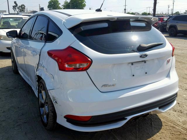 1FADP3L96JL230978 - 2018 FORD FOCUS ST WHITE photo 3