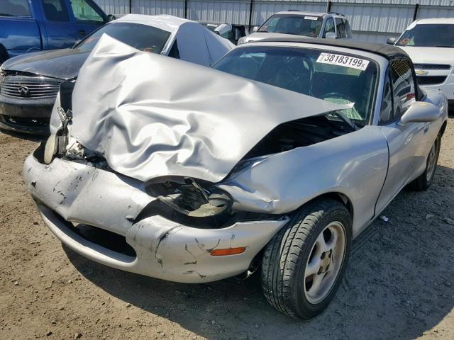 JM1NB353XX0138076 - 1999 MAZDA MX-5 MIATA SILVER photo 2