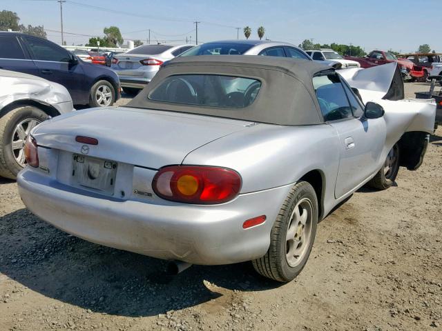 JM1NB353XX0138076 - 1999 MAZDA MX-5 MIATA SILVER photo 4