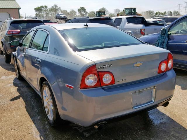 1G1ZK577694194243 - 2009 CHEVROLET MALIBU LTZ ლურჯი ფოტო 3
