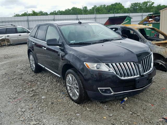 2LMDJ8JK0BBJ09153 - 2011 LINCOLN MKX BLACK photo 1