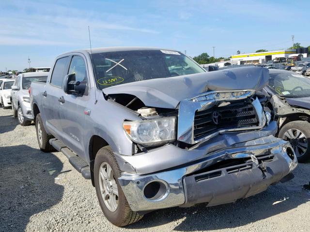 5TBDV54127S466838 - 2007 TOYOTA TUNDRA CRE SILVER photo 1