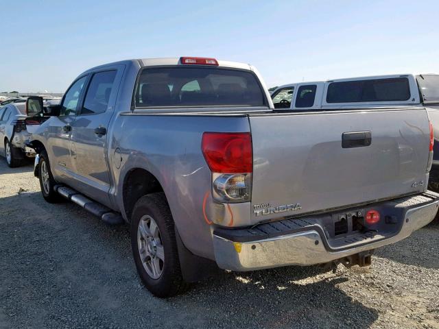 5TBDV54127S466838 - 2007 TOYOTA TUNDRA CRE SILVER photo 3