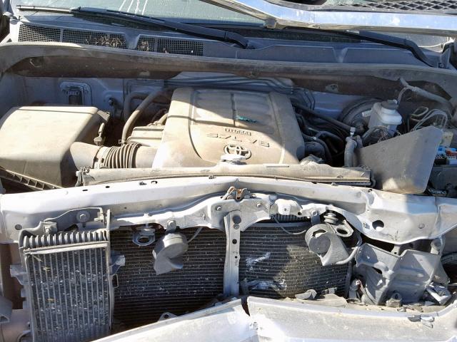 5TBDV54127S466838 - 2007 TOYOTA TUNDRA CRE SILVER photo 7