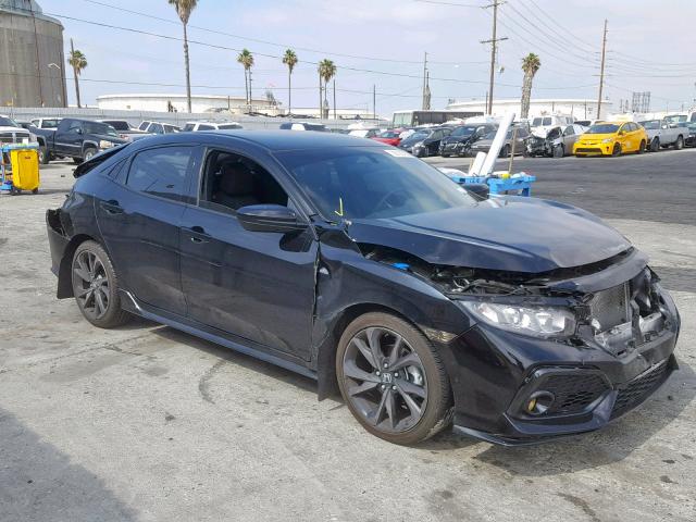 SHHFK7H49JU420166 - 2018 HONDA CIVIC SPOR BLACK photo 1