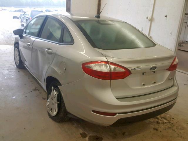 3FADP4AJ4GM179975 - 2016 FORD FIESTA S SILVER photo 3