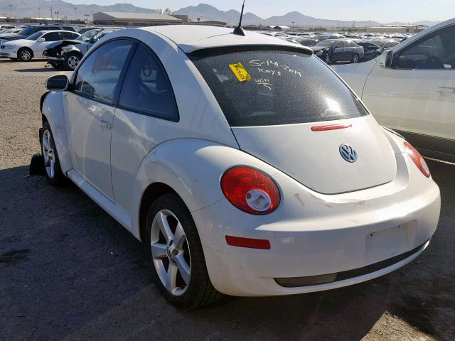 3VWFW31CX8M511109 - 2008 VOLKSWAGEN NEW BEETLE თეთრი ფოტო 3