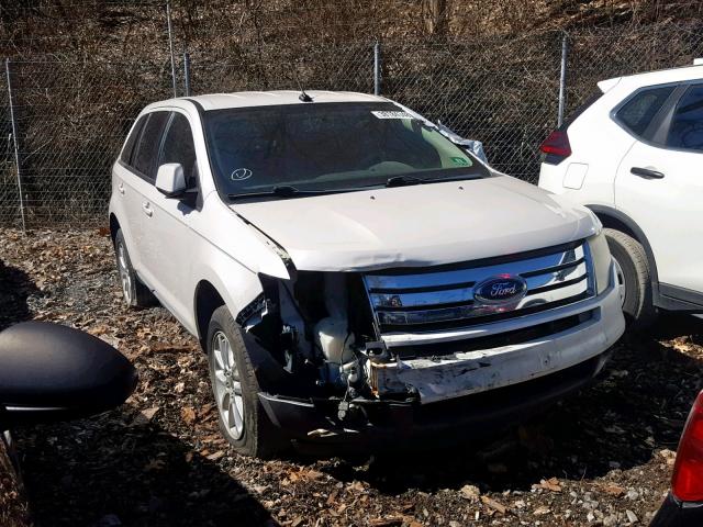 2FMDK48C09BA53046 - 2009 FORD EDGE SEL WHITE photo 1