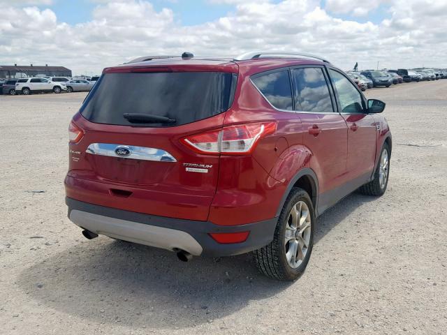 1FMCU0J90EUB66531 - 2014 FORD ESCAPE TIT MAROON photo 4