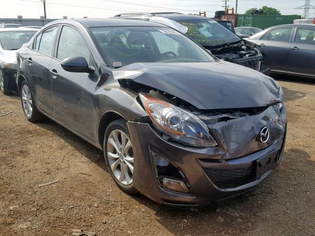 JM1BL1S55A1351187 - 2010 MAZDA 3 S GRAY photo 1