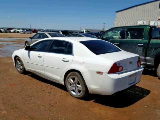 1G1ZC5EB0AF288521 - 2010 CHEVROLET MALIBU 1LT 白色 照片 3