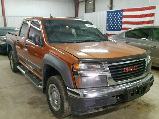 1GCDT136158219184 - 2005 CHEVROLET COLORADO ORANGE photo 1