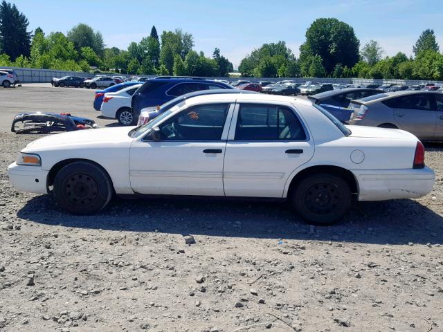 2FAHP71V29X145272 - 2009 FORD CROWN VICT WHITE photo 9