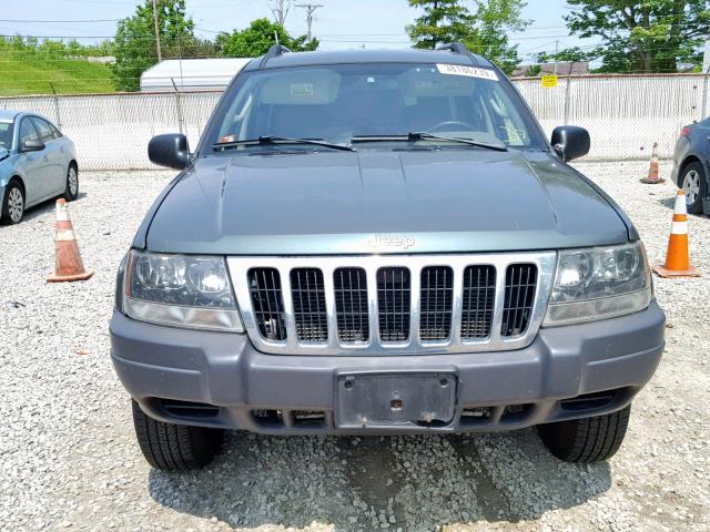 1J4GW48S83C511656 - 2003 JEEP GRAND CHER GRAY photo 9