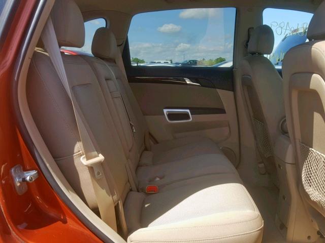 3GSCL33P18S601408 - 2008 SATURN VUE XE ORANGE photo 6