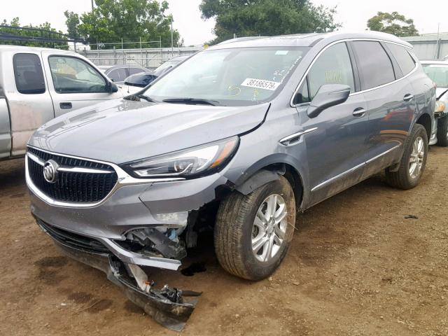 5GAERBKWXKJ176867 - 2019 BUICK ENCLAVE ES GRAY photo 2
