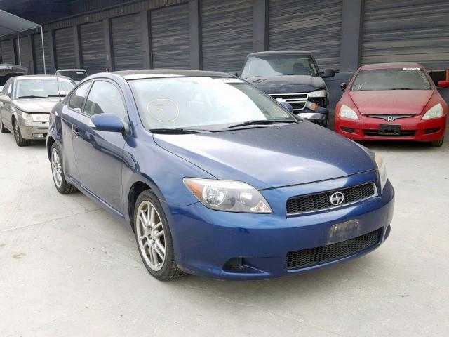 JTKDE177250009553 - 2005 TOYOTA SCION TC ლურჯი ფოტო 1