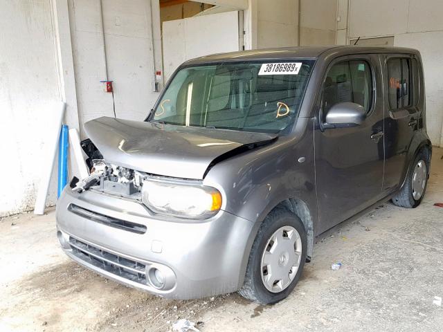 JN8AZ28R09T126528 - 2009 NISSAN CUBE BASE GRAY photo 2