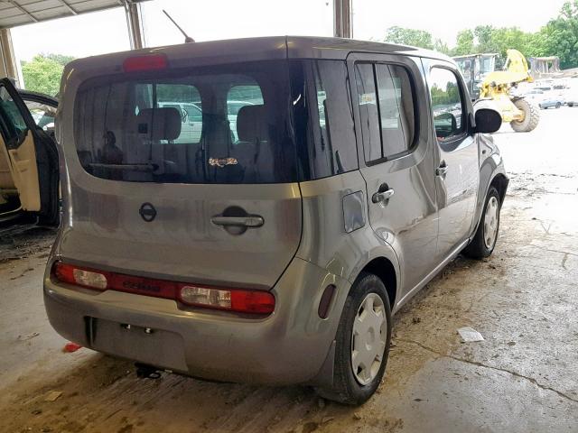 JN8AZ28R09T126528 - 2009 NISSAN CUBE BASE GRAY photo 4