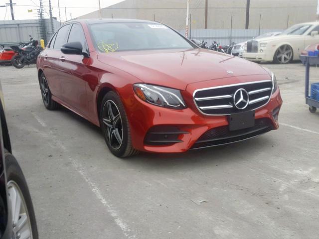 WDDZF6GB1JA470460 - 2018 MERCEDES-BENZ E 400 4MAT RED photo 1