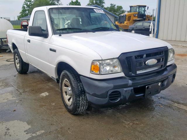 1FTYR10D89PA50425 - 2009 FORD RANGER WHITE photo 1